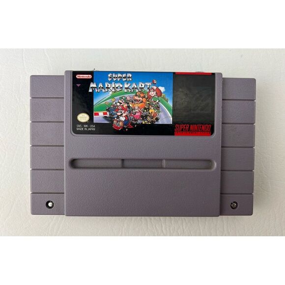 Other - 1991 Nintendo SNES Super Mario Kart Model SNS-006 Video Game Cartridge